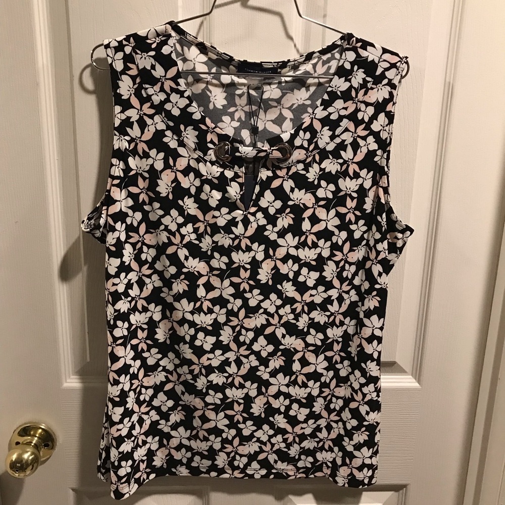 Tommy Hilfiger Floral Blouse, Size: XL